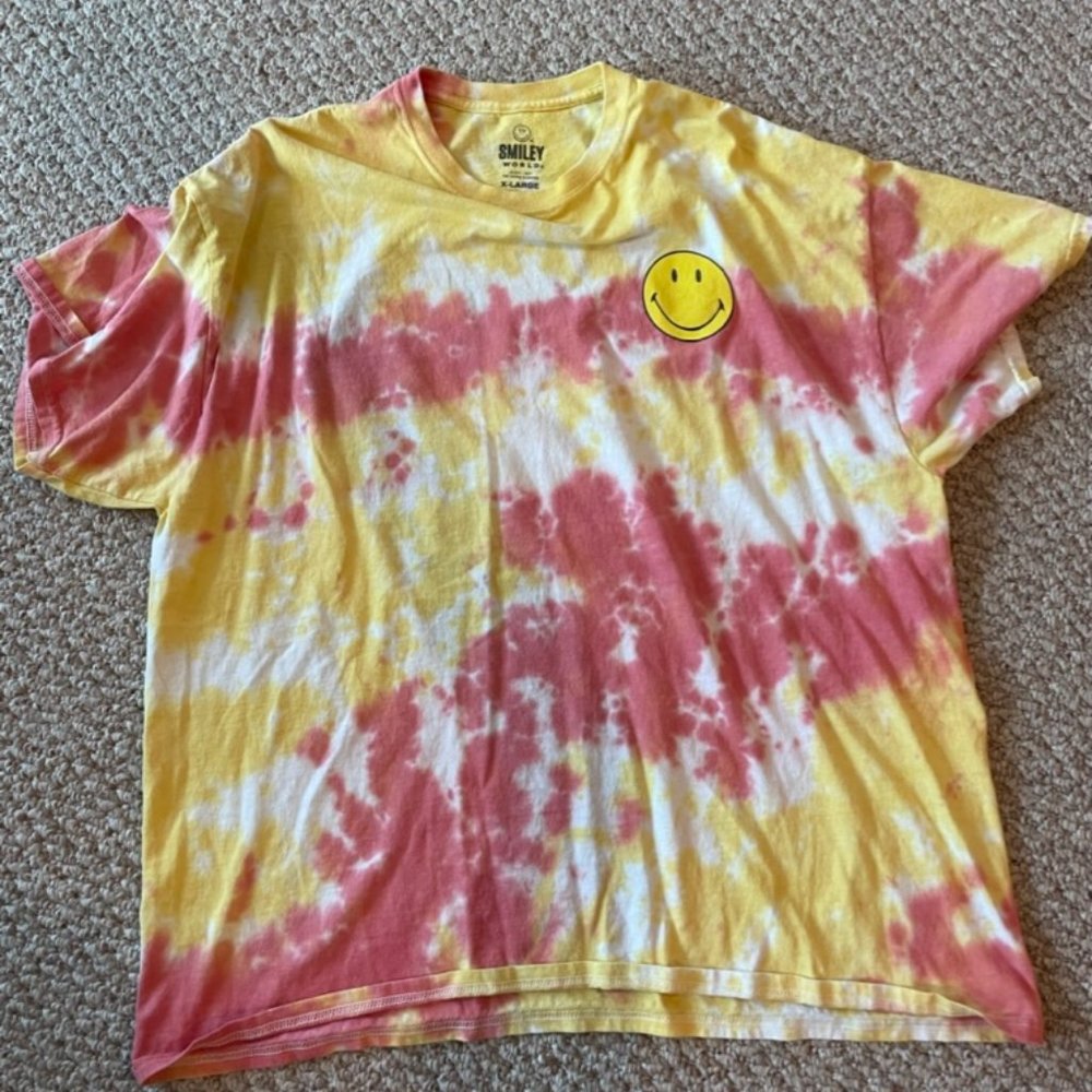 Tie-Dye Smiley T-Shirt